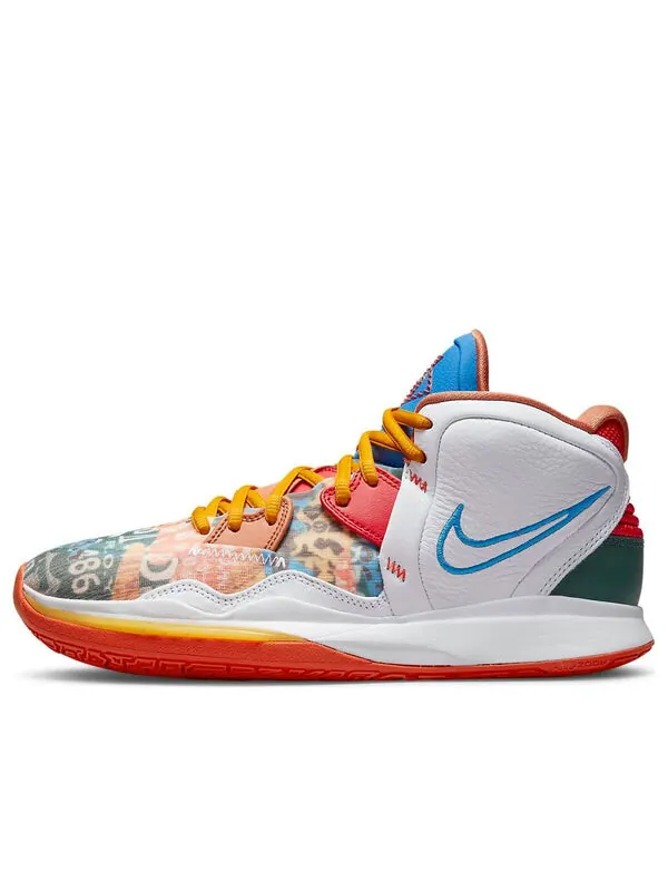 Кроссовки kyrie infinity Nike — изображение 1 из 4, белый/оранжевый/синий