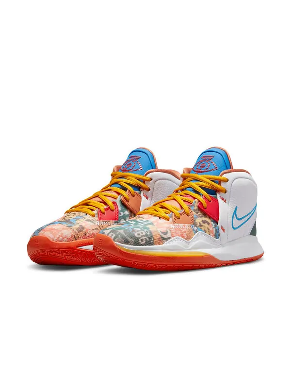 Кроссовки kyrie infinity Nike — изображение 3 из 4, белый/оранжевый/синий