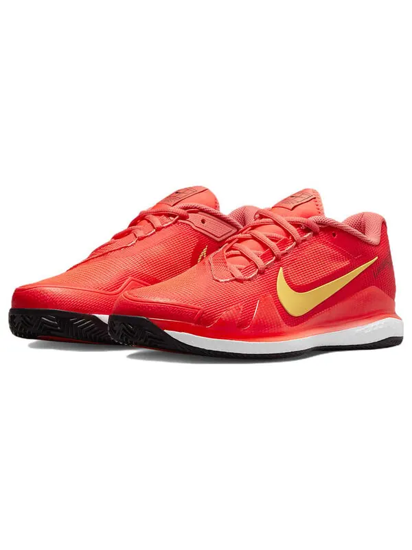 Кроссовки air zoom vapor pro Nike — изображение 3 из 4, красный/желтый