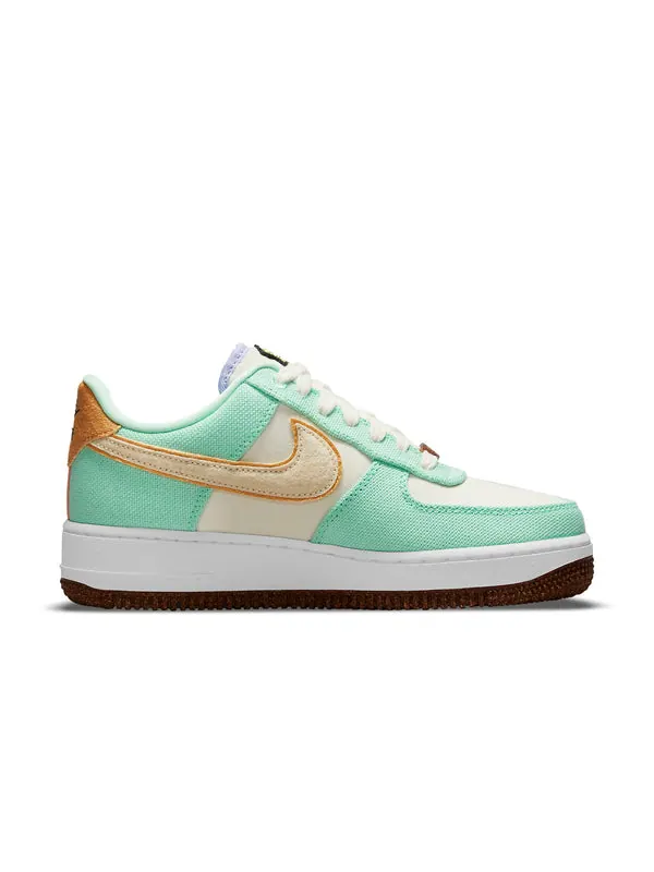 Кроссовки air force 1 '07 lx 'happy pineapple' Nike — изображение 2 из 4, кремовый/зеленый