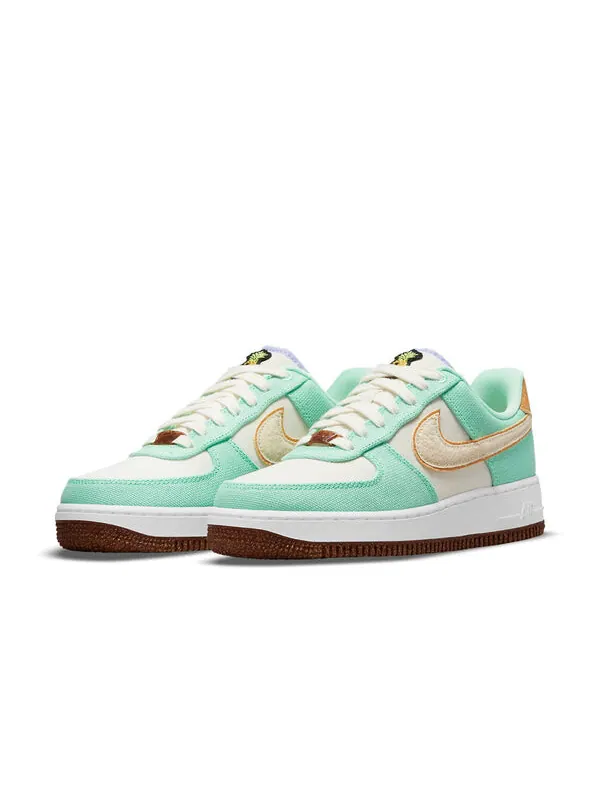Кроссовки air force 1 '07 lx 'happy pineapple' Nike — изображение 3 из 4, кремовый/зеленый