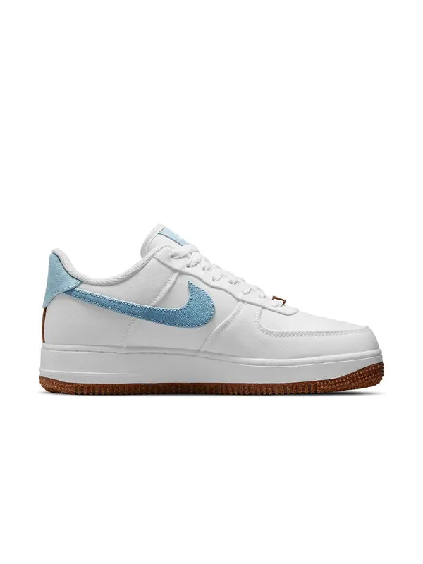 Кроссовки air force 1 '07 se 'indigo' Nike — изображение 2 из 4, белый//белый/черный