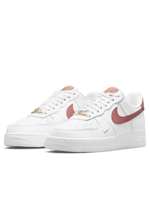 Кроссовки air force 1 '07 essential 'white rust pink' Nike — изображение 3 из 4, розовый/золотистый