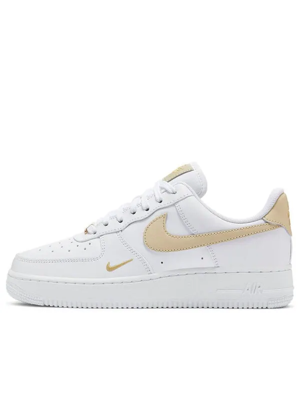 Кроссовки air force 1 '07 essential 'white rattan' Nike — изображение 1 из 4, белый/золотистый