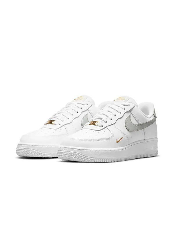 Кроссовки Air Force 1 Nike — изображение 3 из 4, белый/серый/золотистый