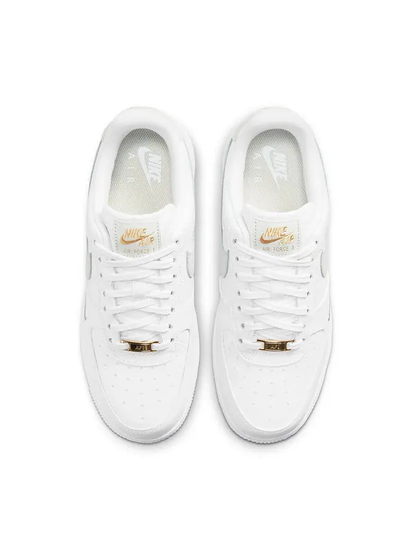 Кроссовки Air Force 1 Nike — изображение 4 из 4, белый/серый/золотистый