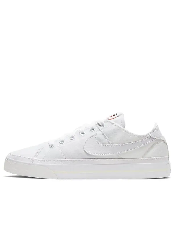 Кроссовки Court Legacy Canvas Nike — изображение 1 из 4, белый