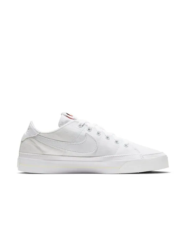 Кроссовки Court Legacy Canvas Nike — изображение 2 из 4, белый