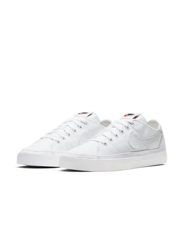 Кроссовки Court Legacy Canvas Nike — изображение 3 из 4, белый