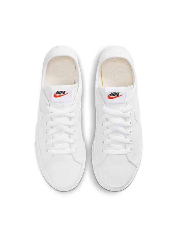 Кроссовки Court Legacy Canvas Nike — изображение 4 из 4, белый