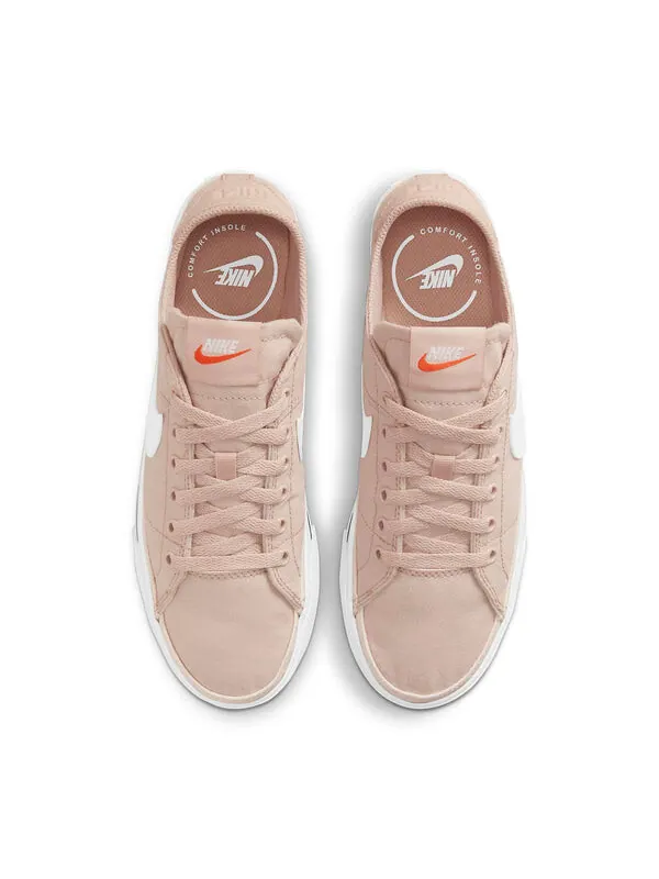 Кроссовки Court Legacy Canvas кроссовки розовые Nike — изображение 4 из 4, розовый/синий