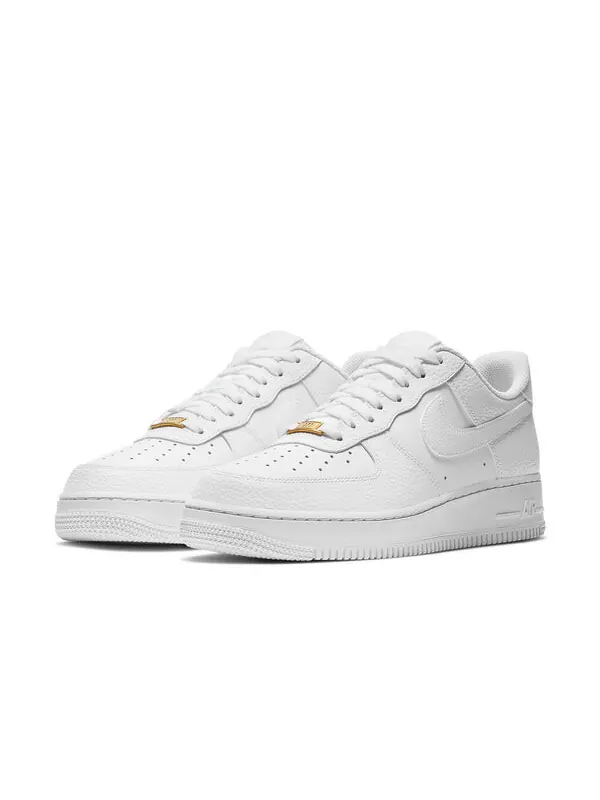 Кроссовки мужские Nike Air force 1 низкие однотонные — изображение 3 из 4, белый