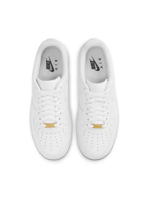 Кроссовки мужские Nike Air force 1 низкие однотонные — изображение 4 из 4, белый