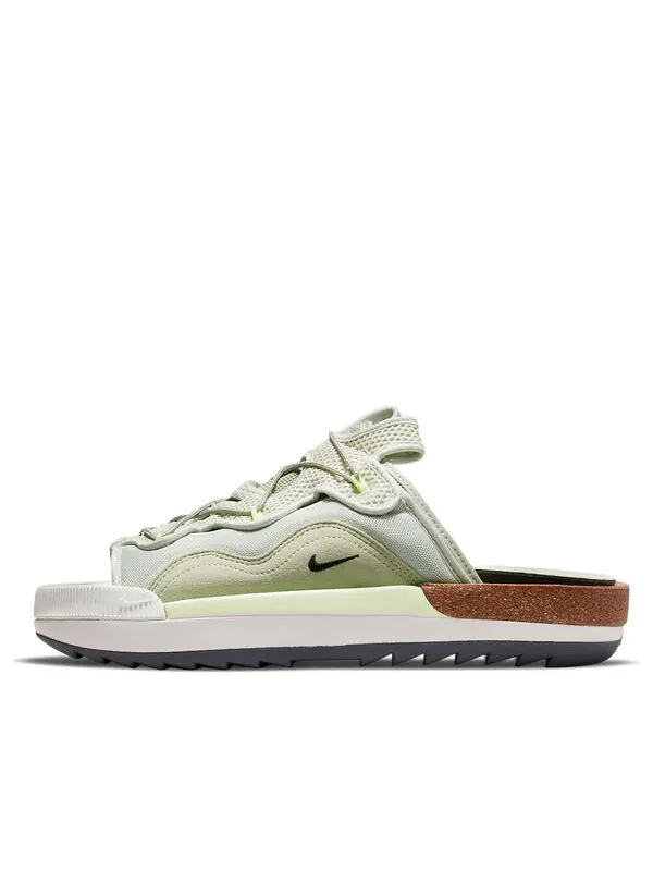 Тапочки offline 2.0 slip-on 'light bone volt' Nike — изображение 1 из 4, светлый///черный