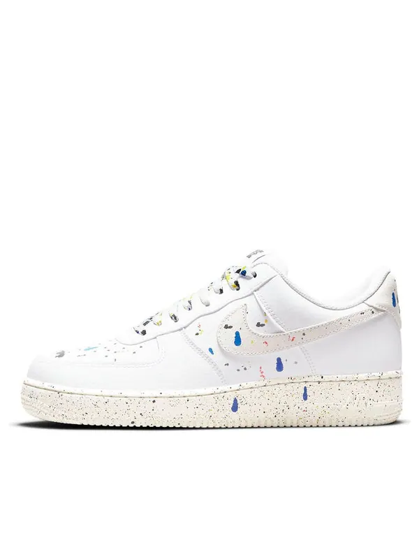 Кроссовки air force 1 '07 lv8 'paint splatter' Nike — изображение 1 из 4, белый
