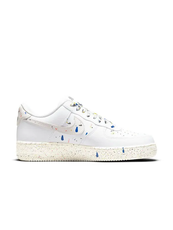 Кроссовки air force 1 '07 lv8 'paint splatter' Nike — изображение 2 из 4, белый