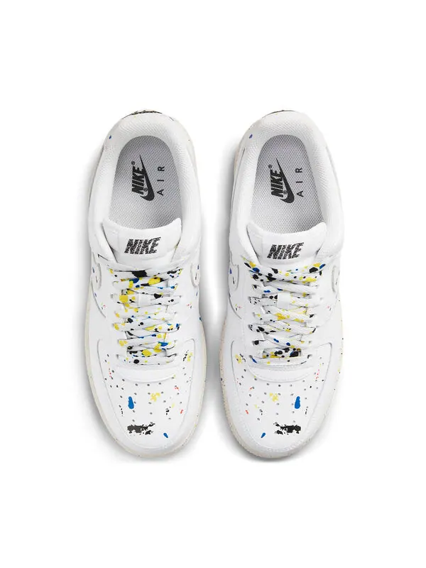Кроссовки air force 1 '07 lv8 'paint splatter' Nike — изображение 4 из 4, белый