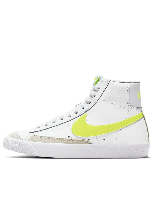 Кроссовки блейзер середина 77 Nike — изображение 1 из 4, белый/желтый