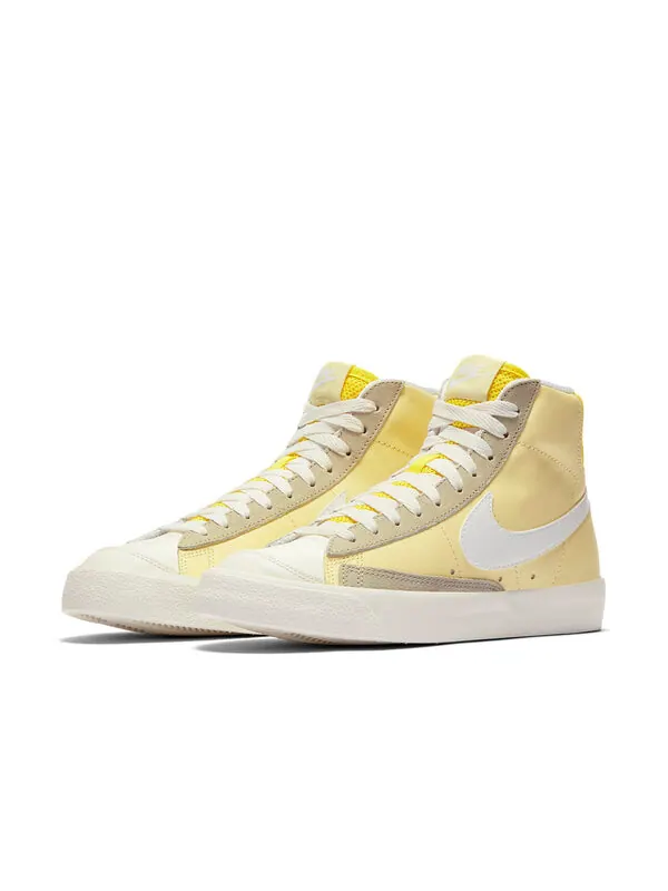 Кроссовки blazer mid '77 'bicycle yellow' Nike — изображение 3 из 4, желтый/белый