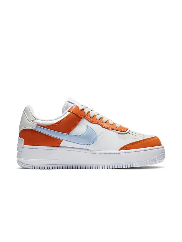 Кроссовки air force 1 shadow Nike — изображение 2 из 4, синий/коричневый/белый