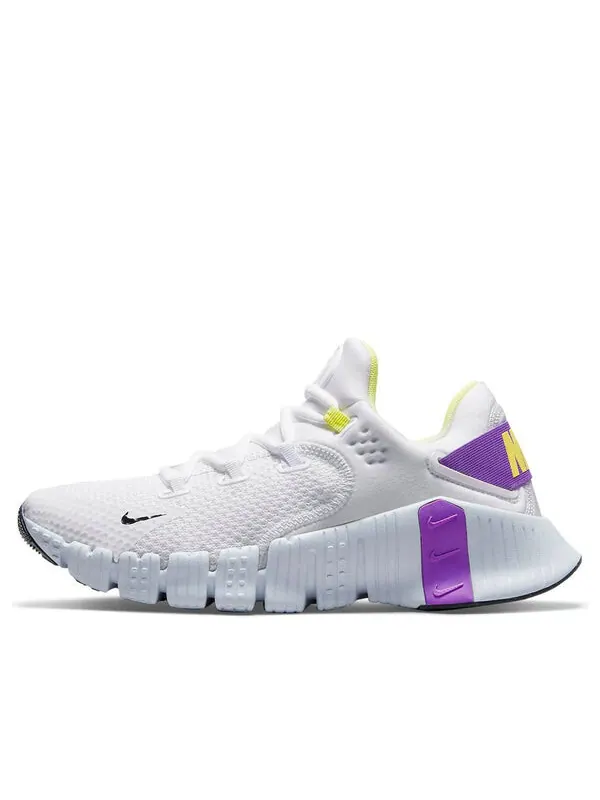 Кроссовки Nike Metcon 4 — изображение 1 из 4, белый/желтый/фиолетовый