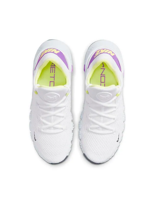 Кроссовки Nike Metcon 4 — изображение 4 из 4, белый/желтый/фиолетовый