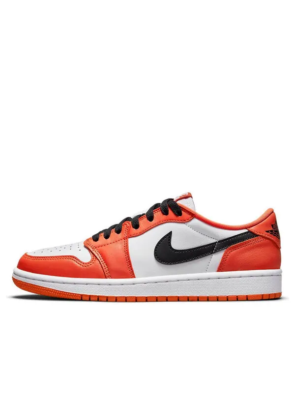 Кроссовки 1 low og Air Jordan — изображение 1 из 4, оранжевый/белый/черный