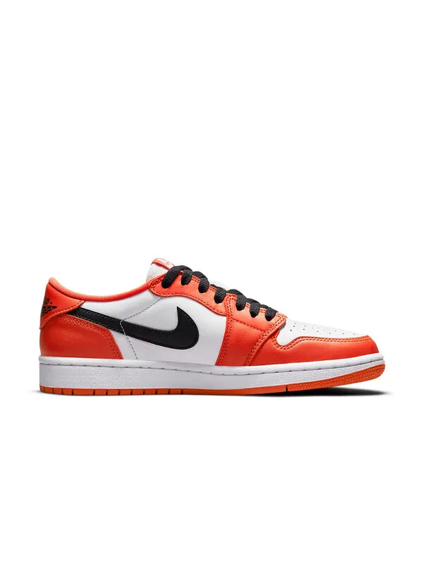 Кроссовки 1 low og Air Jordan — изображение 2 из 4, оранжевый/белый/черный