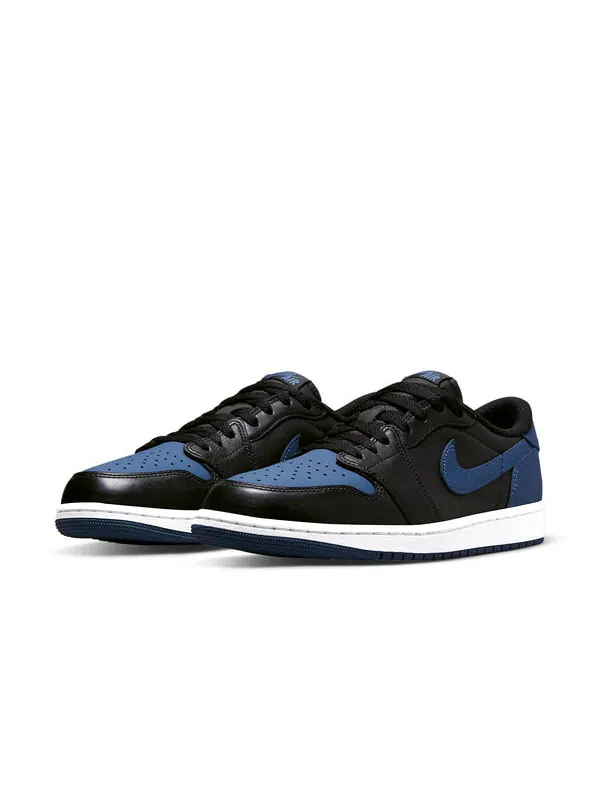 Кроссовки 1 retro low og 'mystic navy' Air Jordan — изображение 3 из 4, черный/темно-синий-белый