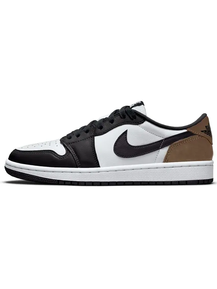 Кроссовки Jordan 1 Retro Low OG Mocha — изображение 1 из 6, черный-белый-коричневый