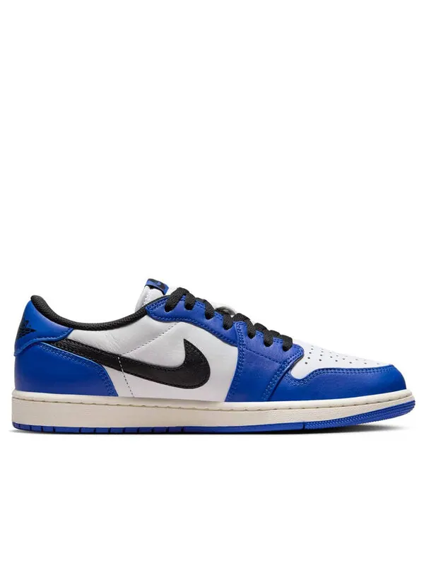 Кроссовки 1 retro low og 'game royal' Air Jordan — изображение 2 из 4, белый/черный