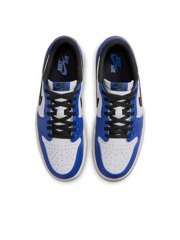Кроссовки 1 retro low og 'game royal' Air Jordan — изображение 4 из 4, белый/черный