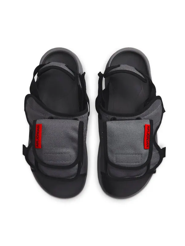 Тапочки ls slide 'smoke grey' Air Jordan — изображение 4 из 4, черный/серый