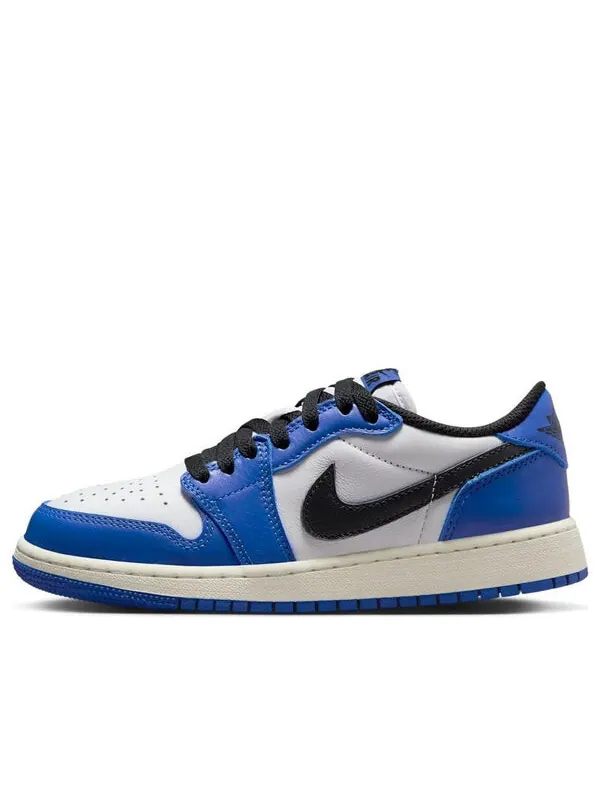Кроссовки 1 retro low og 'game royal' Air Jordan — изображение 1 из 4, белый/черный
