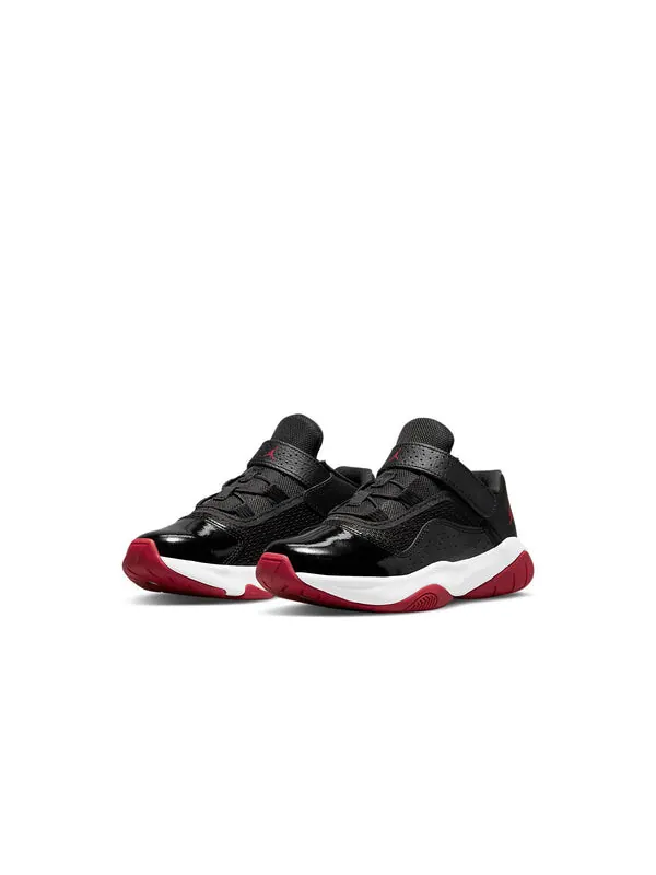 Кроссовки 11 см фут низкие Air Jordan — изображение 3 из 4, черный/красный