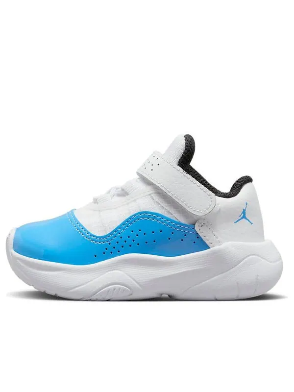 Кроссовки 11 см фут низкие td Air Jordan — изображение 1 из 4, белый/синий