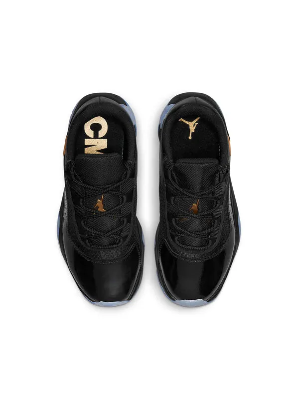 Кроссовки 11 см фут низкие Air Jordan — изображение 4 из 4, черный/синий