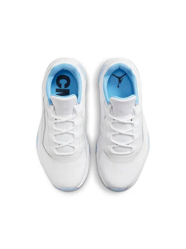 Кроссовки 11 см фут низкие Air Jordan — изображение 4 из 4, белый/синий