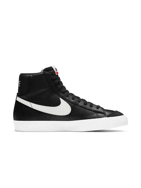 Кроссовки blazer mid '77 'black white' Nike — изображение 2 из 4, черный/белый
