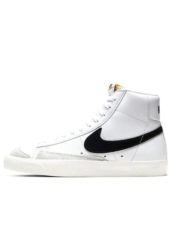Кроссовки blazer mid 77 vintage 'white black' Nike — изображение 1 из 4, белый/черный