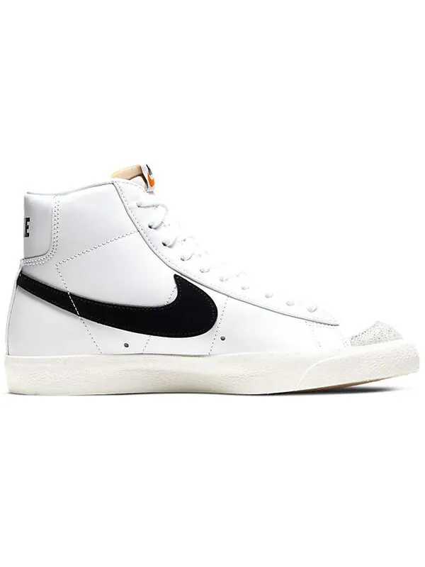 Кроссовки blazer mid 77 vintage 'white black' Nike — изображение 3 из 4, белый/черный