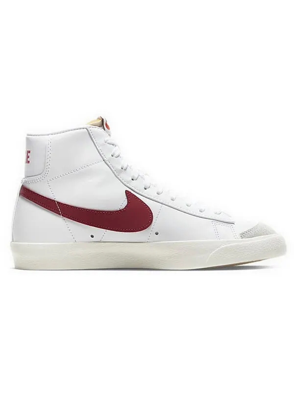 Кроссовки blazer '77 vintage mid 'white worn brick' Nike — изображение 2 из 4, красный/белый