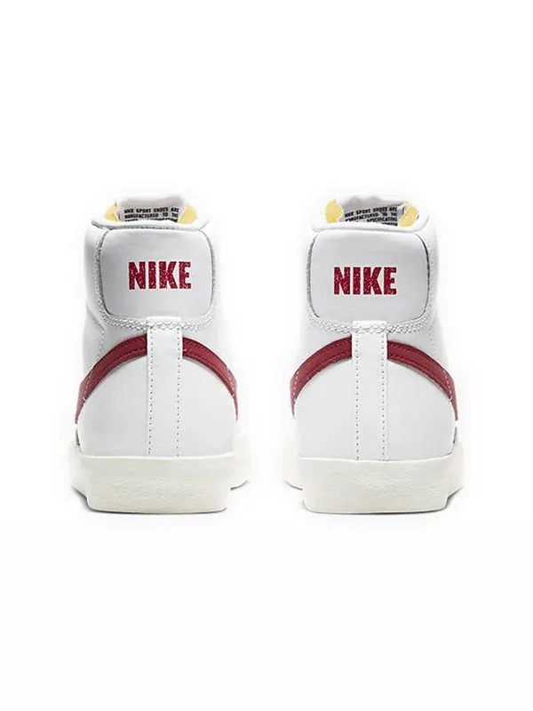 Кроссовки blazer '77 vintage mid 'white worn brick' Nike — изображение 4 из 4, красный/белый