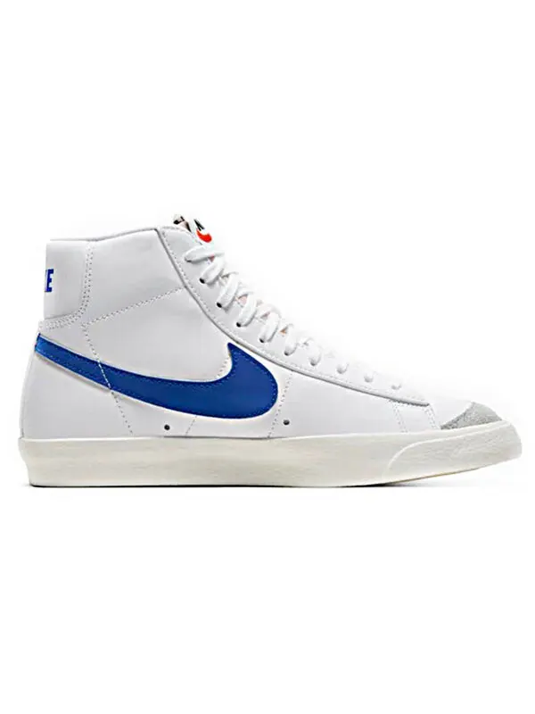 Кроссовки blazer mid '77 'white racer blue' Nike — изображение 2 из 4, синий/белый