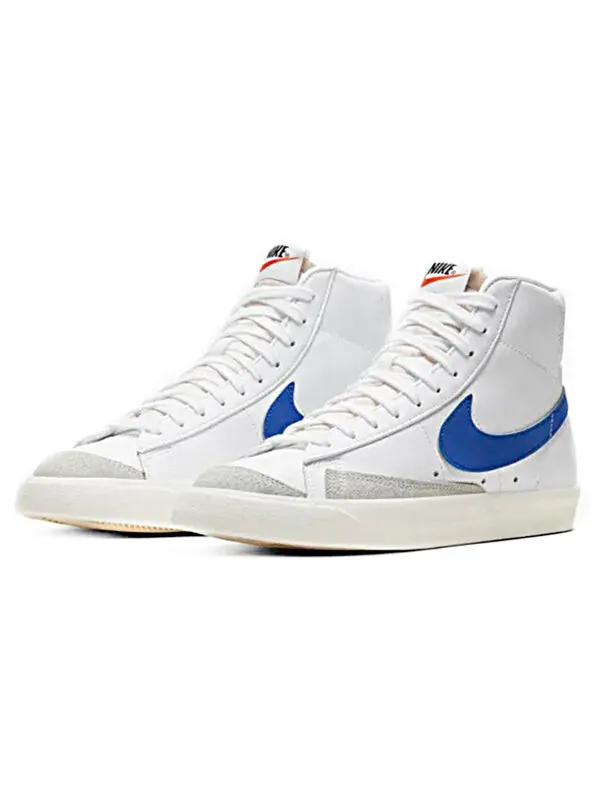 Кроссовки blazer mid '77 'white racer blue' Nike — изображение 3 из 4, синий/белый