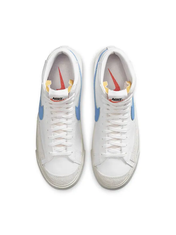 Кроссовки blazer '77 vintage mid 'like mike' Nike — изображение 4 из 4, белый/синий