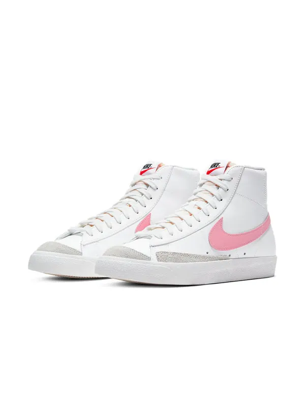 Кроссовки blazer mid white sunset pulse' Nike — изображение 3 из 4, белый