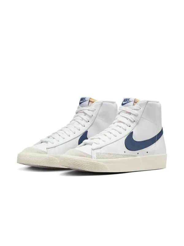 Кроссовки blazer mid '77 'diffused blue' Nike — изображение 3 из 4, белый/синий