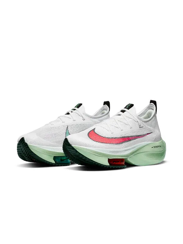 Кроссовки air zoom alphafly next% 'watermelon' Nike — изображение 3 из 4, белый/зеленый