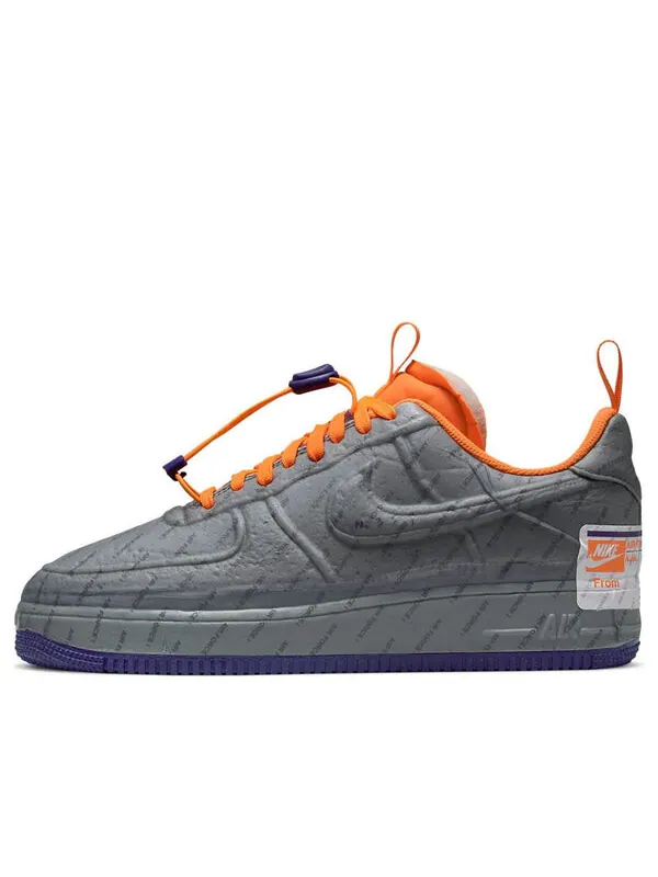 Кроссовки air force 1 low experimental Nike — изображение 1 из 4, серый/оранжевый